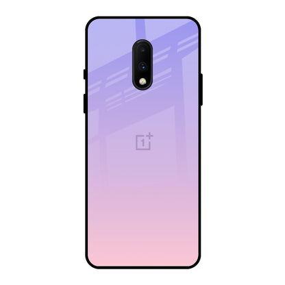 Lavender Gradient OnePlus 7 Glass Back Cover Online