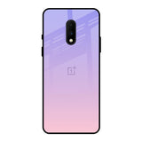Lavender Gradient OnePlus 7 Glass Back Cover Online