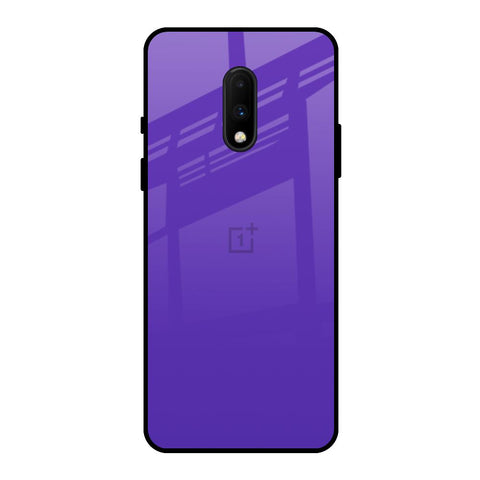 Amethyst Purple OnePlus 7 Glass Back Cover Online