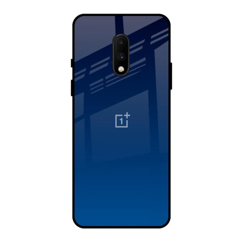 Very Blue OnePlus 7 Glass Back Cover Online