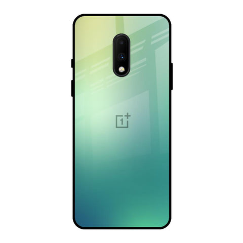 Dusty Green OnePlus 7 Glass Back Cover Online