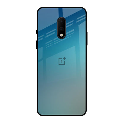 Sea Theme Gradient OnePlus 7 Glass Back Cover Online