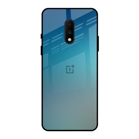 Sea Theme Gradient OnePlus 7 Glass Back Cover Online