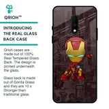 Angry Baby Super Hero Glass Case for OnePlus 7