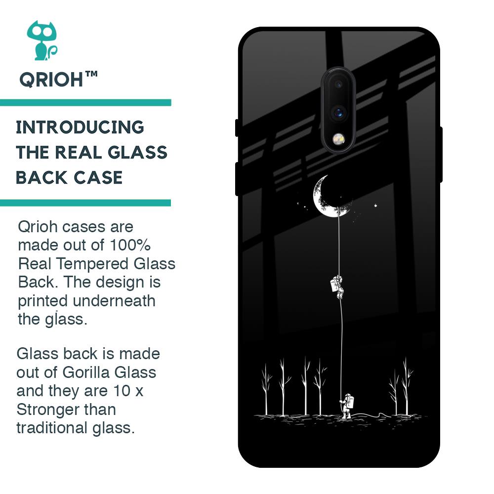 Catch the Moon Glass Case for OnePlus 7