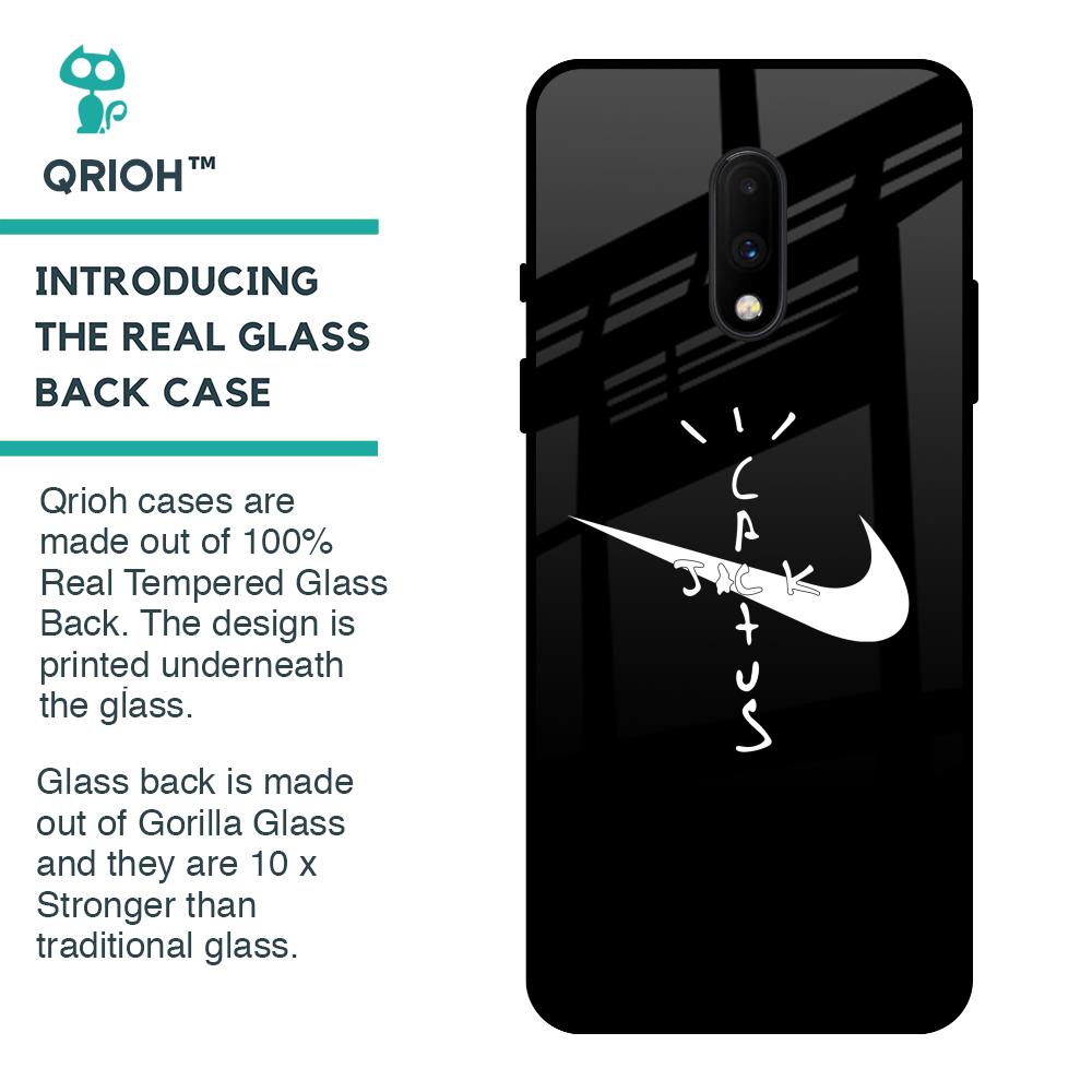 Jack Cactus Glass Case for OnePlus 7