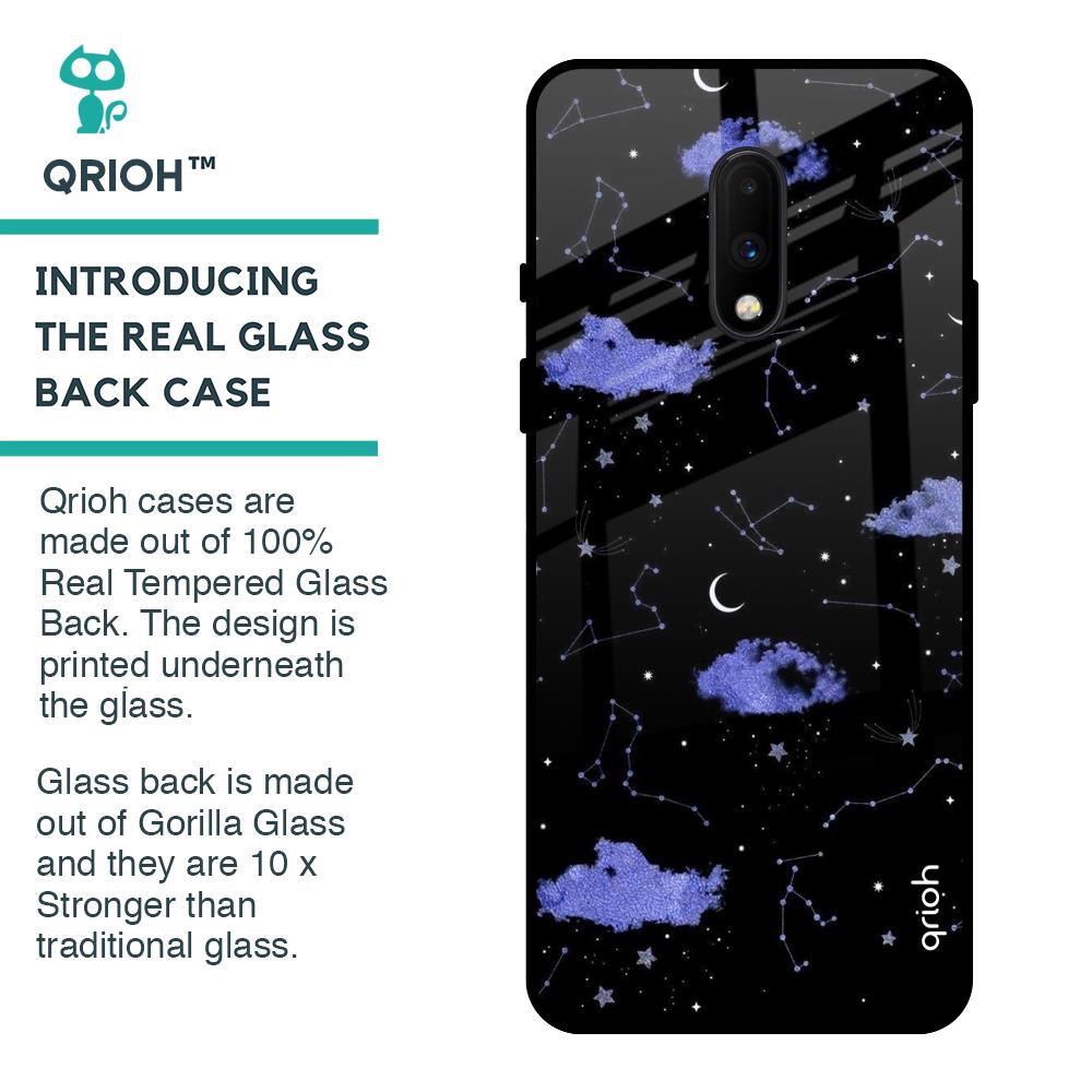 Constellations Glass Case for OnePlus 7