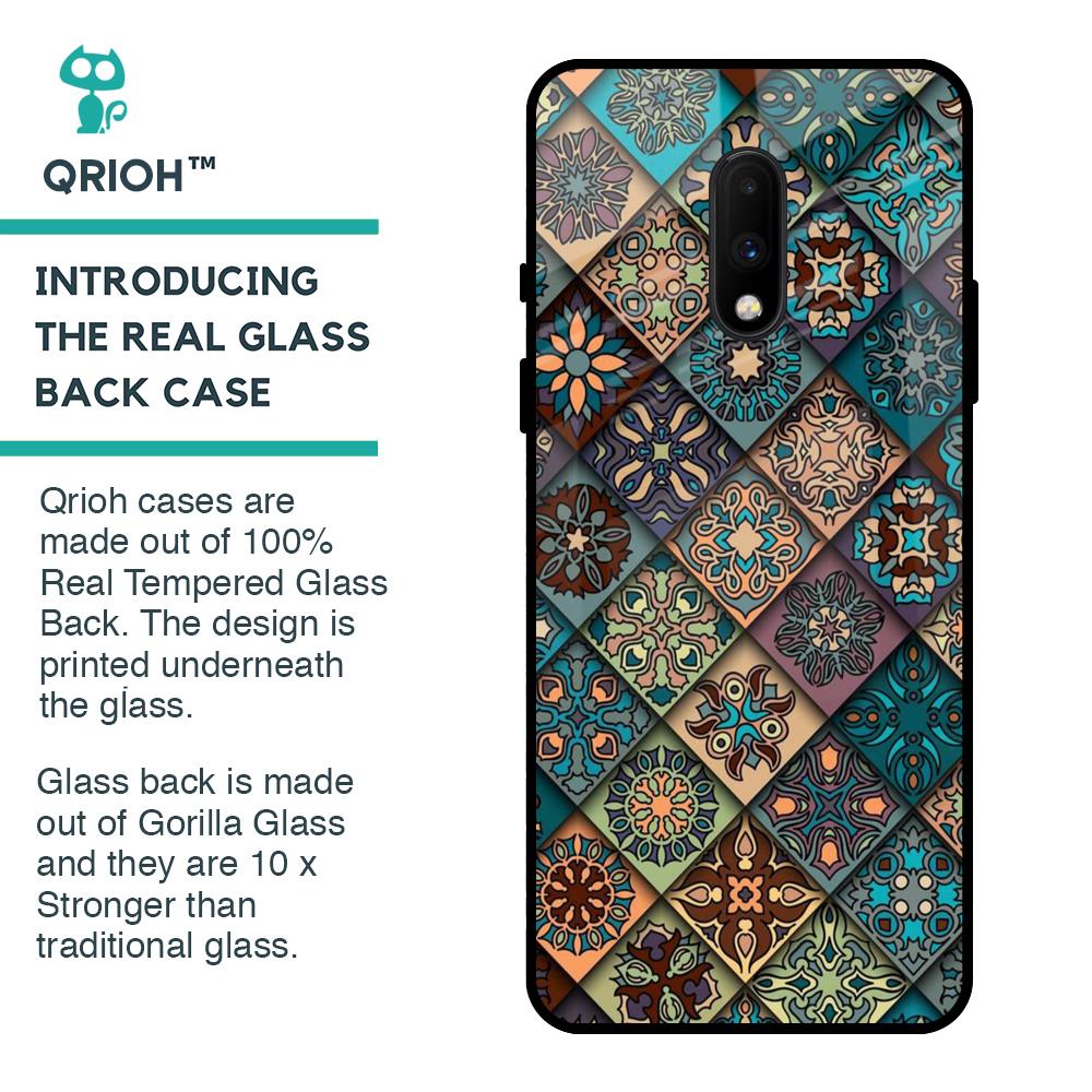 Retro Art Glass case for OnePlus 7