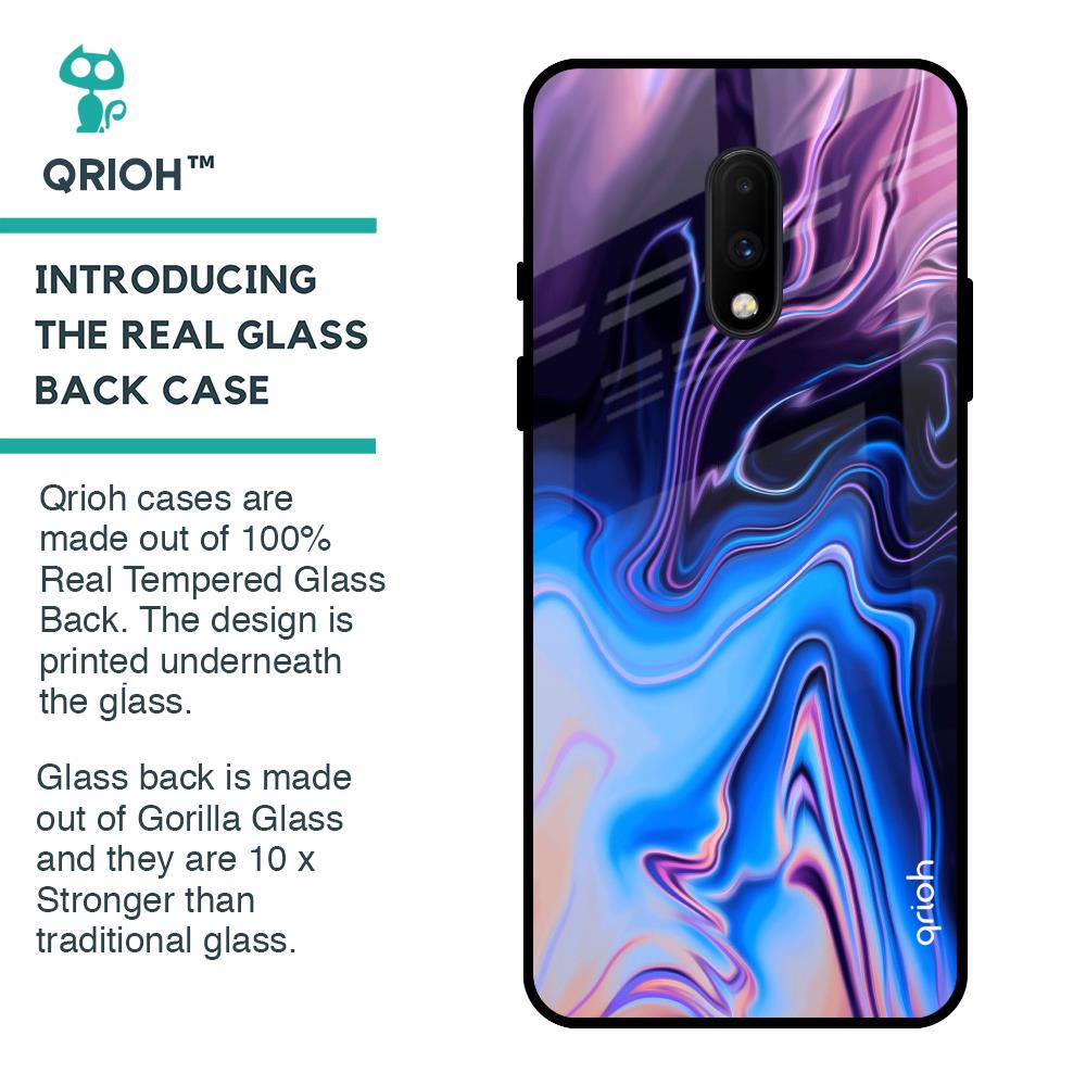 Psychic Texture Glass Case for OnePlus 7