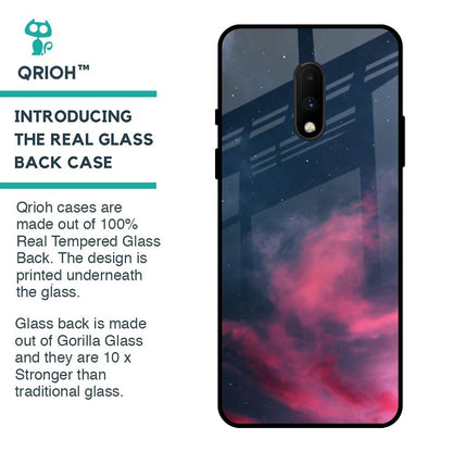 Moon Night Glass Case For OnePlus 7