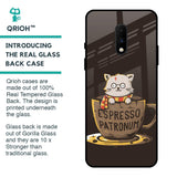 Tea With Kitty Glass Case For OnePlus 7