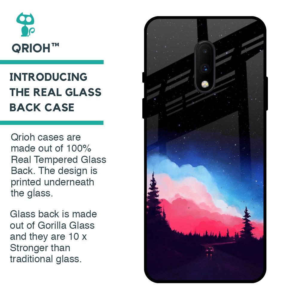 Drive In Dark Glass Case For OnePlus 7