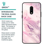 Diamond Pink Gradient Glass Case For OnePlus 7