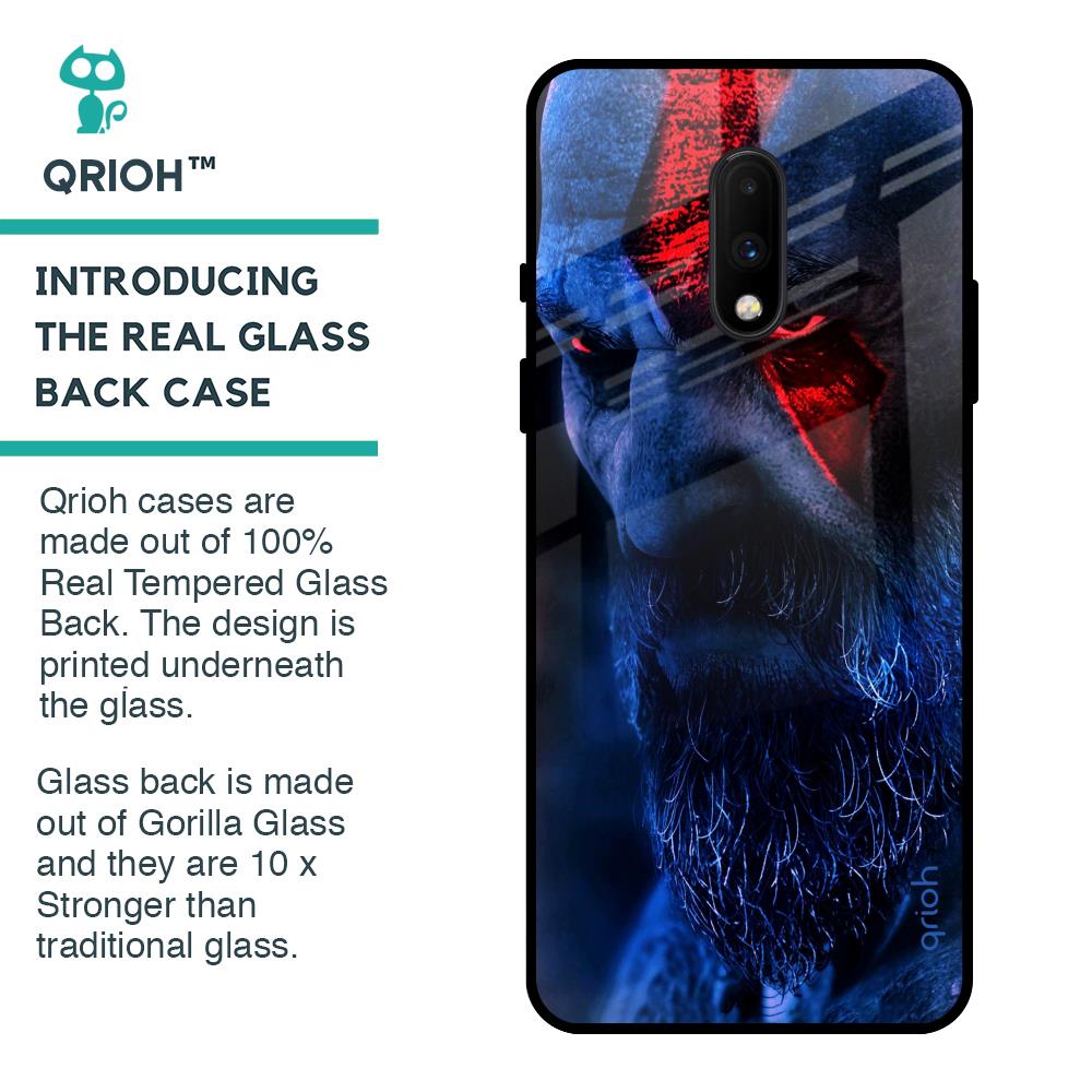 God Of War Glass Case For OnePlus 7