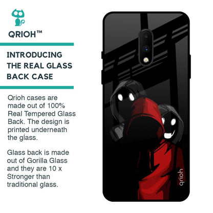 Shadow Character Glass Case for OnePlus 7