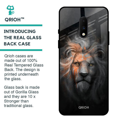 Devil Lion Glass Case for OnePlus 7
