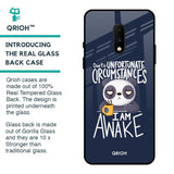 Struggling Panda Glass Case for OnePlus 7