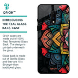 Retro Gorgeous Flower Glass Case for OnePlus 7