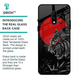 Red Moon Tiger Glass Case for OnePlus 7