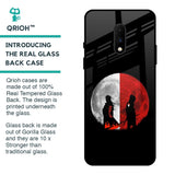 Anime Red Moon Glass Case for OnePlus 7