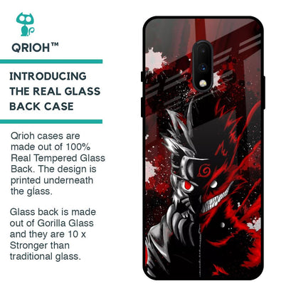 Dark Character Glass Case for OnePlus 7