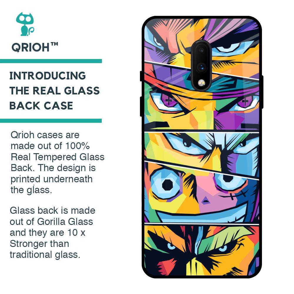 Anime Legends Glass Case for OnePlus 7
