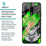 Anime Green Splash Glass Case for OnePlus 7