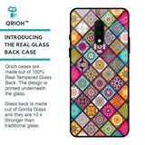 Multicolor Mandala Glass Case for OnePlus 7