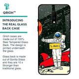 Astronaut on Mars Glass Case for OnePlus 7