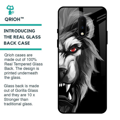 Wild Lion Glass Case for OnePlus 7