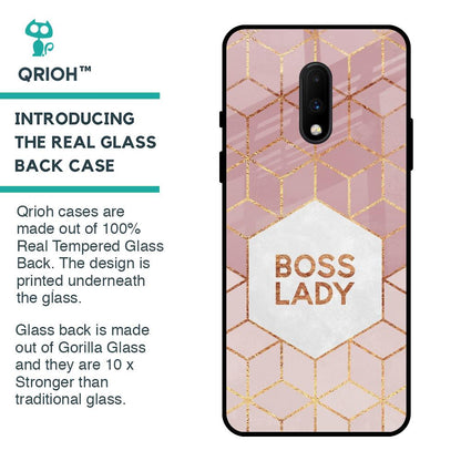 Boss Lady Glass Case for OnePlus 7