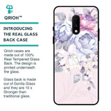 Elegant Floral Glass case for OnePlus 7