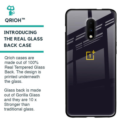 Deadlock Black Glass Case For OnePlus 7