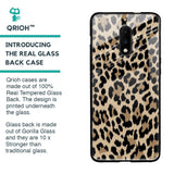 Leopard Seamless Glass Case For OnePlus 7