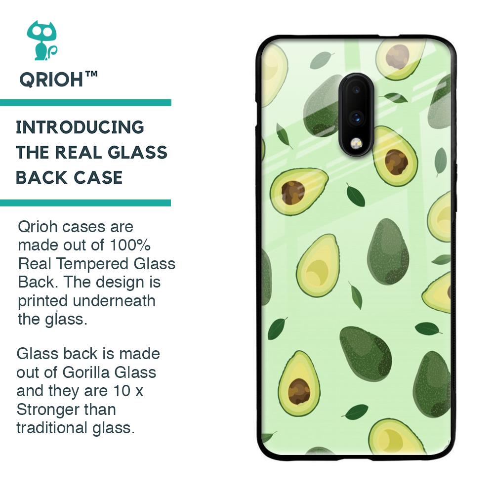 Pears Green Glass Case For OnePlus 7