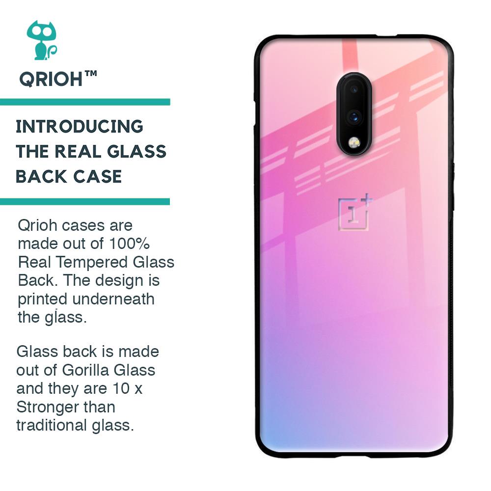 Dusky Iris Glass case for OnePlus 7