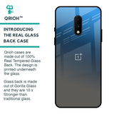 Blue Grey Ombre Glass Case for OnePlus 7