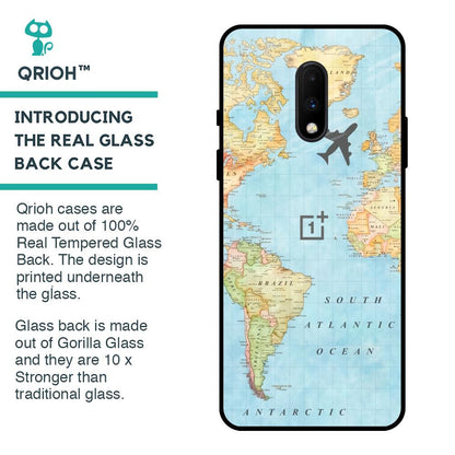 Fly Around The World Glass Case for OnePlus 7