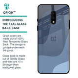 Navy Blue Ombre Glass Case for OnePlus 7
