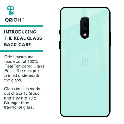 Teal Glass Case for OnePlus 7