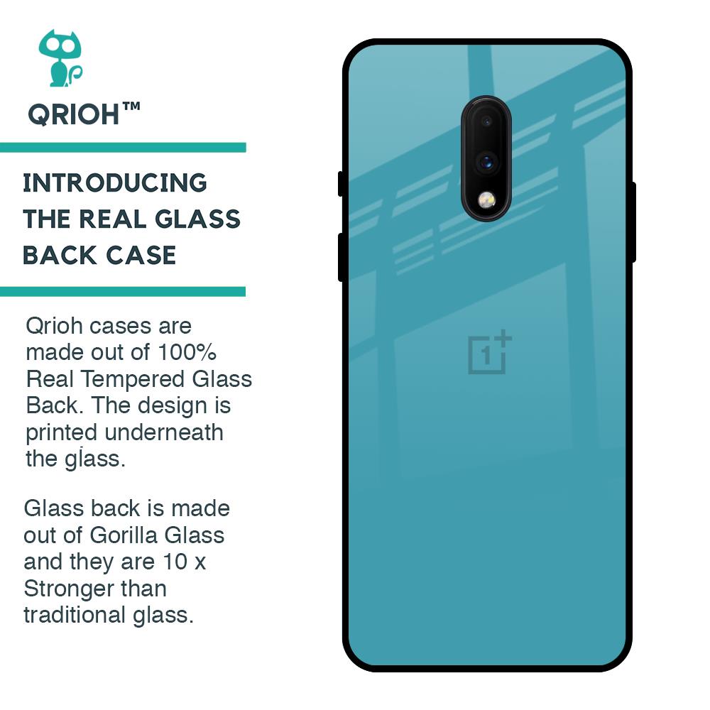 Oceanic Turquiose Glass Case for OnePlus 7