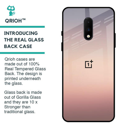 Golden Mauve Glass Case for OnePlus 7