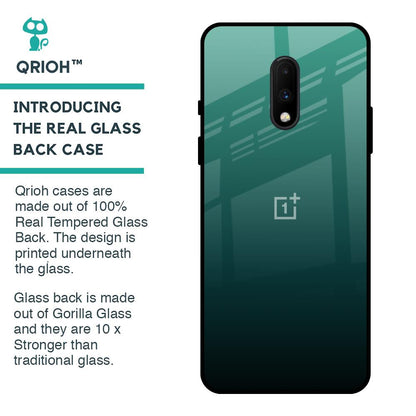 Palm Green Glass Case For OnePlus 7