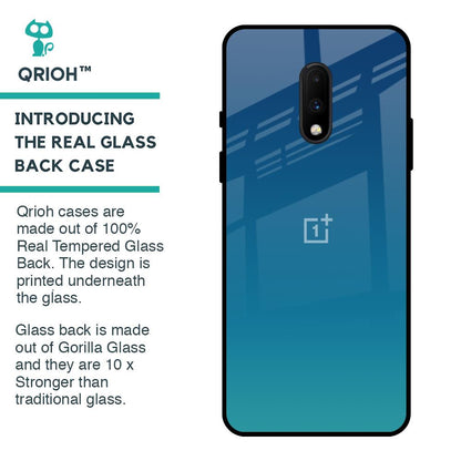 Celestial Blue Glass Case For OnePlus 7