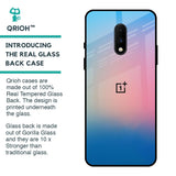 Blue & Pink Ombre Glass case for OnePlus 7