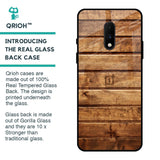 Wooden Planks Glass Case for OnePlus 7