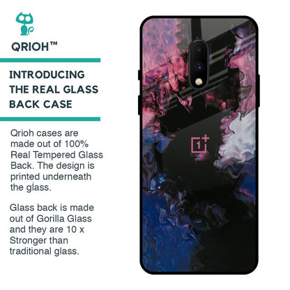 Smudge Brush Glass case for OnePlus 7
