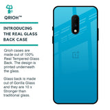 Blue Aqua Glass Case for OnePlus 7