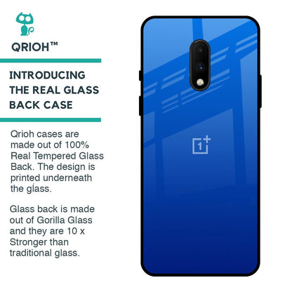 Egyptian Blue Glass Case for OnePlus 7