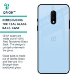 Pastel Sky Blue Glass Case for OnePlus 7